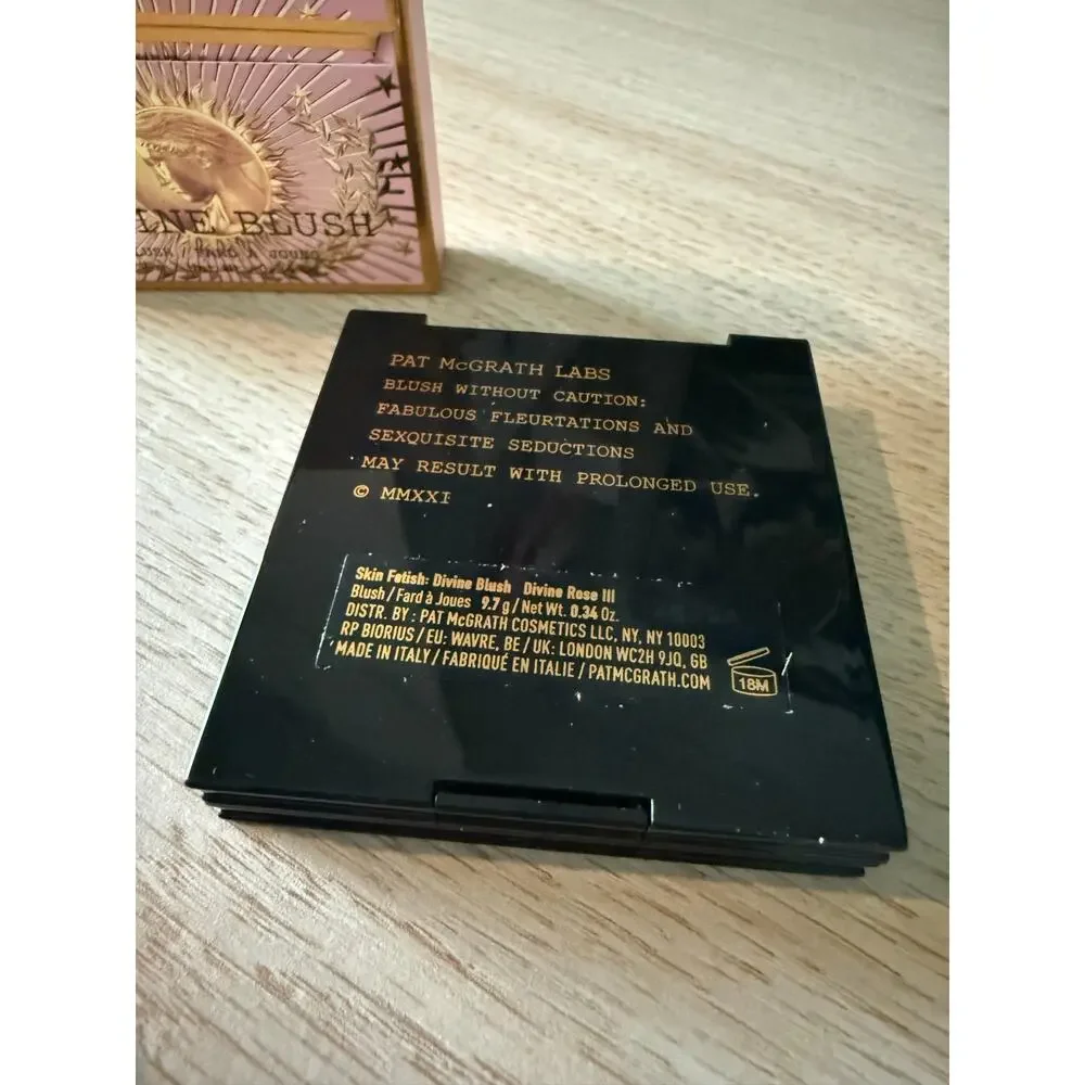 $39 Pat McGrath Divine Blush Divine Rose III Limited Edition 9.7g